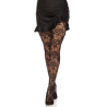 collants réseau rose sauvage