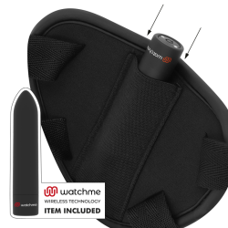 harnais avec gode et télécommande bullet technologie watchme s