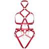 harnais corps coeur rouge l