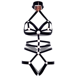 harnais de corps élastique sans crotchles