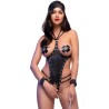 cr 4638 ensemble body sans crotchless noir s-m