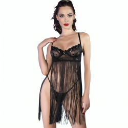 cr 4496 babydoll noir l-xl