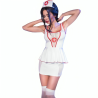 cr 4160 costume haut et jupe dinfirmière s-m