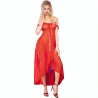 cr 3716 babydoll long rouge l-xl