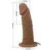 slip harnais avec gode vibrant inclus