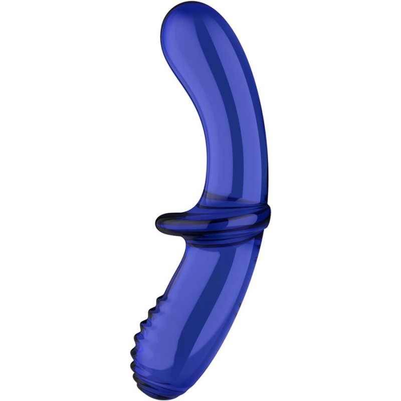 gode double cristal bleu gode double cristal bleu