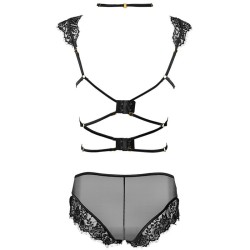 palmenom lc 90614 soutien-gorge + culotte noir l-xl