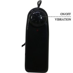 starks slip harnais dildo vibrant multi-vitesses 17,5 cm marron clair