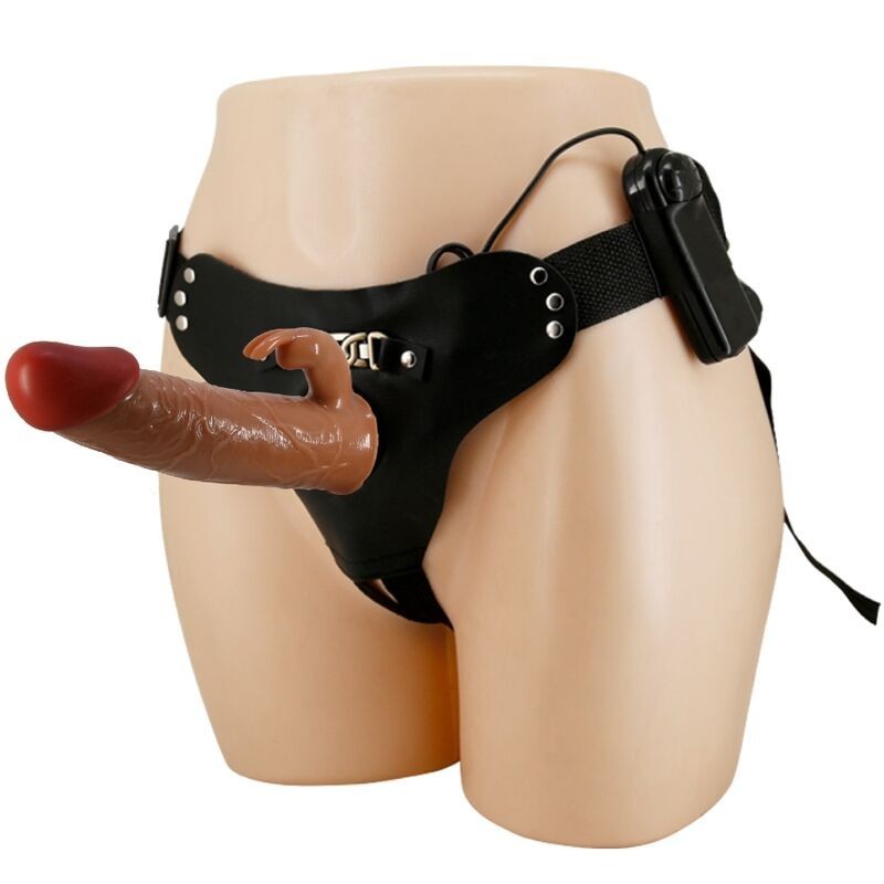 marion harnais slip universel avec dildo vibrant 19 cm marron marion harnais slip universel avec dildo vibrant 19 cm marron