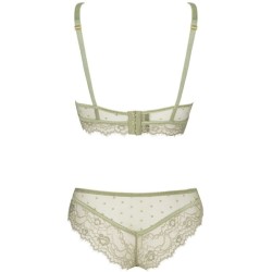 pine lc 90667 soutien-gorge + culotte kaki l-xl