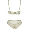 pine lc 90667 soutien-gorge + culotte kaki l-xl