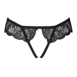 love story lc 90679 culotte crotchless noir l-xl