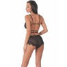 drezna lc 90733 soutien-gorge + culotte noir l-xl
