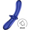 gode double cristal bleu