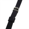 harnais poitrine anneau cuir noir taille unique