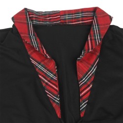 costume d'écolière sexy avec haut s-m