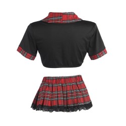 costume décolière sexy avec haut l-xl