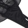 teddy halter neck dos nu dentelle noir s-m