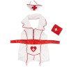 robe de costume d'infirmière sexy l-xl
