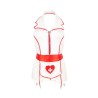 robe de costume d'infirmière sexy l-xl
