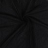 tissu tulle babydoll avec dentelle et détail fleur noir l-xl