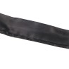 robe en tissu transparent avec détail dentelle noir s-m