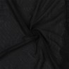 robe en tissu transparent avec détail dentelle noir s-m