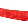 robe en tissu transparent détail dentelle rouge s-m