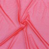 robe en tissu transparent détail dentelle rouge s-m