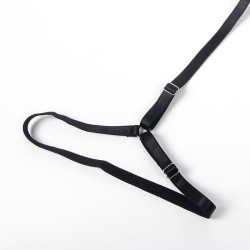costume de police corps en dentelle noir s-m