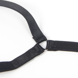 costume de police corps en dentelle noir s-m