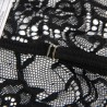 costume de police corps en dentelle noir l-xl