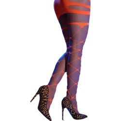 cr 4706 collants cabaret orange s-m