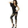 leggins cr 3390 noir & léopard s-m