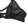 ensemble deux pièces de soutien-gorge transparent et bandes s-m
