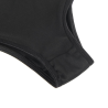 ensemble deux pièces de soutien-gorge transparent et bandes s-m