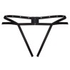 string nomade sans crotchless noir