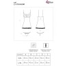 ensemble zerunam babydoll + string noir