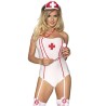 costume dinfirmière sexy avec teddy s-m
