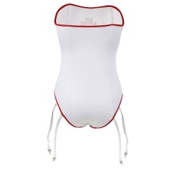 costume dinfirmière sexy avec teddy s-m