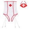 costume dinfirmière sexy avec teddy s-m