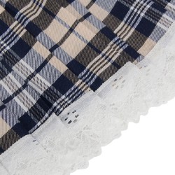 costume décolière sexy haut et jupe l-xl