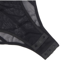 body noir  bretelles chaîne s-m