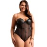 body noir  bretelles chaîne l-xl