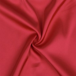 babydoll en satin avec dentelle rouge l-xl