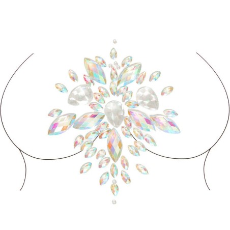 bijou de corps adhésif céleste