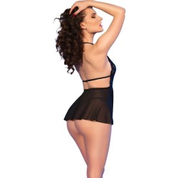 cr 4720 babydoll & string noir xl