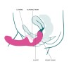 share lite double dildo bleu mer profonde