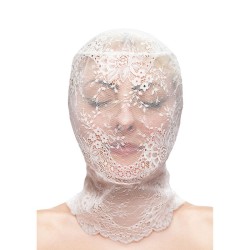 fetish & fashion cagoule en dentelle blanche