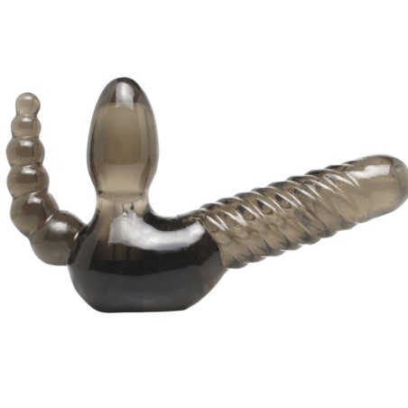 sangle strapless avec stimulateur anal